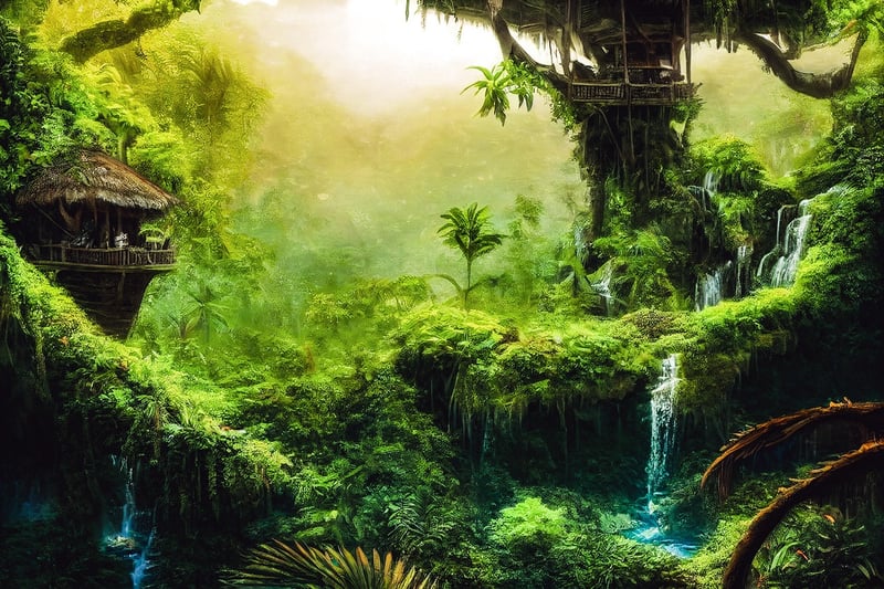 Elven Treehouse Village